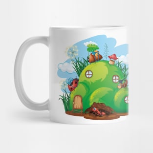 ants, insects, shelter Mug